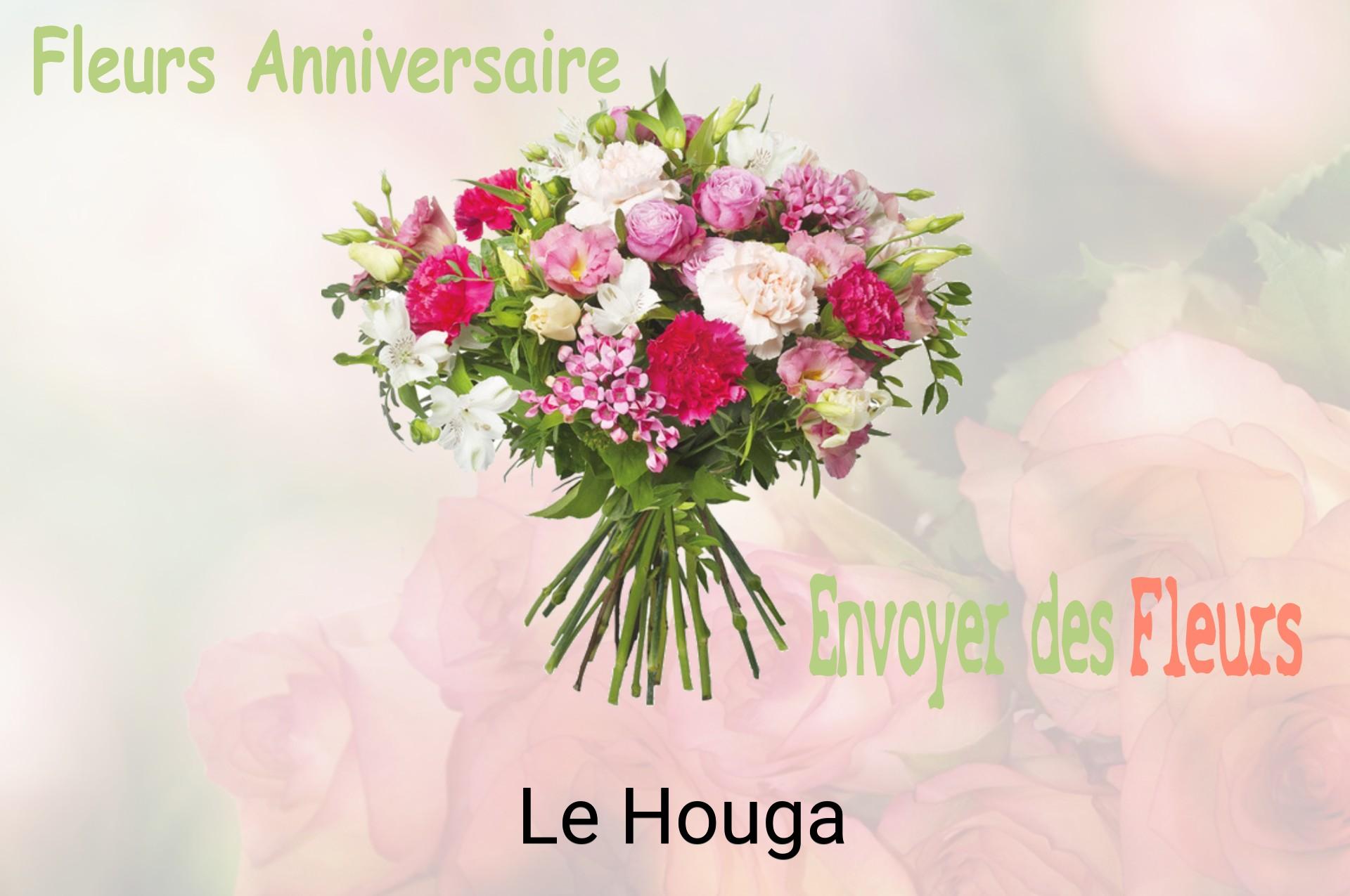 Bouquet de fleurs d’anniversaire livré à Le Houga